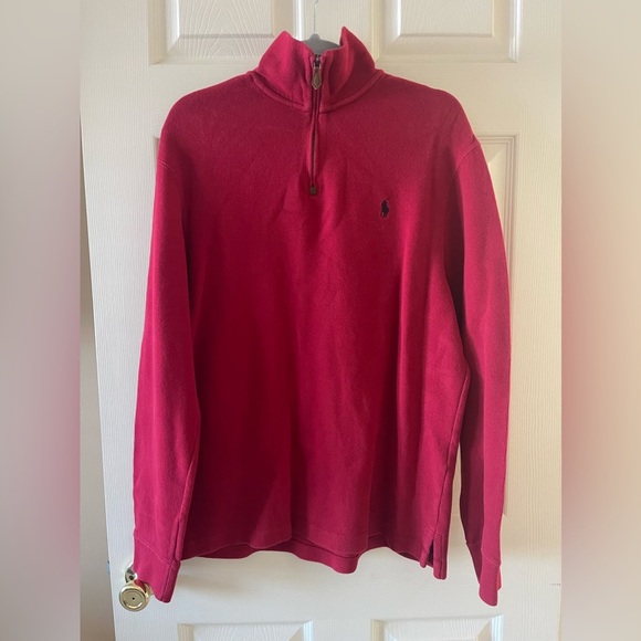 Polo Ralph Lauren 1/4 zip sweater • Mens Large - Picture 1 of 5